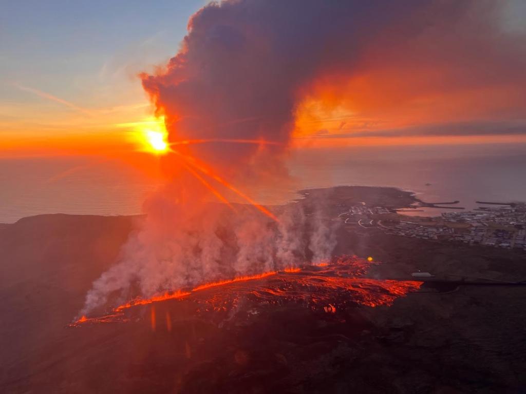 Svētdienas uguns sprediķis jeb 14.01.2024.vulkāna izvirdums