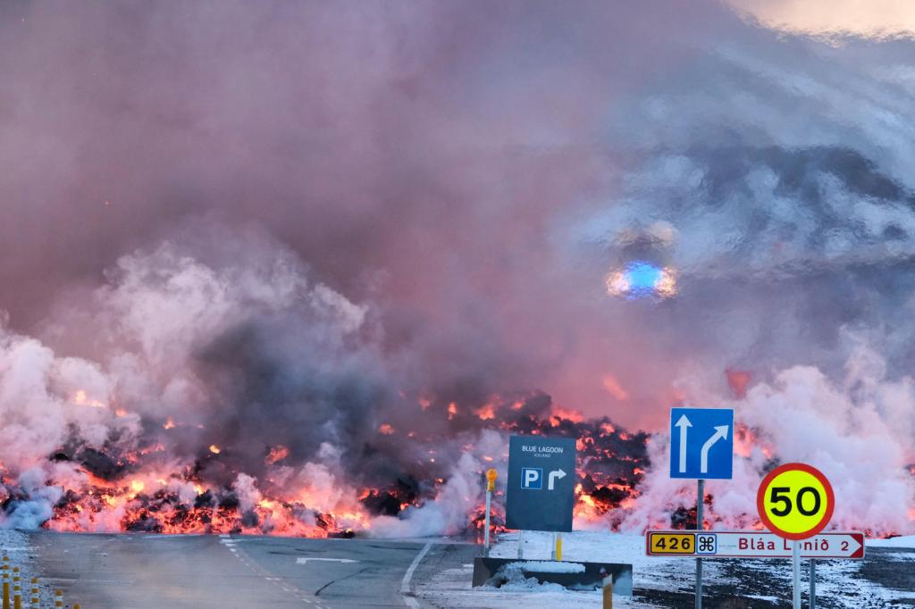 Reikjanes liesmas. 8.februāris